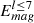 $ E_{mag}^{l\leq7} $