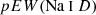 $ pEW({{\mathrm{Na}{\small { {\text{ I}}}}}}~D) $
