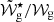 $ \tilde{\mathcal{W}}_{\mathrm{g}}^\star / \mathcal{W}_{\mathrm{g}} $
