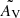 $ \tilde{A_\mathrm{{V}}} $