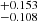 $ _{-0.108}^{+0.153} $