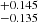 $ _{-0.135}^{+0.145} $
