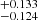 $ _{-0.124}^{+0.133} $