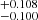 $ _{-0.100}^{+0.108} $