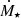 $ {\dot {M}}_\star $
