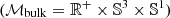 $ ({\cal {{M}}}_{\mathrm {bulk}} = {\mathbb {R}}^+\times {\mathbb {S}}^3 \times {\mathbb {S}}^1) $
