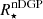 $ R^{\mathrm {nDGP}}_{\star } $