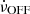 $ {\dot {\nu }}_{\mathrm {OFF}} $