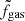 $ \tilde{f}_{\mathrm{gas}} $