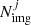 $ N_{\mathrm{img}}^{j} $