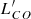 $ L^{\prime }_{CO} $