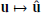 $ {{\mathbf {u}}} \mapsto {{\mathbf {{\hat {u}}}}} $