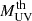 $ M_{\mathrm{UV}}^{\mathrm{th}} $