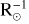 ${\rm{R}}_^{ - 1}$