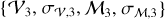 $\left\{\mathcal{V}_{3}, \sigma_{\mathcal{V}, 3}\right., \left.\mathcal{M}_{3}, \sigma_{\mathcal{M}, 3}\right\}$