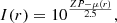 $$ \begin{aligned} I(r) = 10^{\frac{ZP - \mu (r)}{2.5}}, \end{aligned} $$