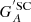 $ G_A^{\mathrm {^\prime SC}} $