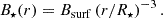 $$ \begin{aligned} B_{\star } (r) = B_{\rm surf}\left({r}/{R_\star }\right)^{-3}. \end{aligned} $$
