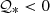 $ {\cal {{Q}}}_* < 0 $