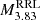 $ {M^{{\mathrm {RRL}}}_{3.83}} $