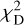 $\chi^2_{\rm D}$