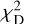 $\chi^2_{\rm D}$