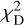 $\chi^2_{\rm D}$