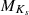 $ M_{K_{s}} $
