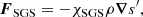 $$ \begin{aligned} \boldsymbol{F}_\mathrm{SGS} = -\chi _\mathrm{SGS} \rho \boldsymbol{\nabla }s^{\prime }, \end{aligned} $$