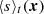 $ \langle s \rangle_t(\boldsymbol{x}) $
