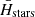 $ {{\bar {H}}_{\mathrm {stars}}} $