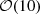 $ {\cal {{O}}}(10) $