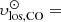 $ \upsilon^{\odot}_{\mathrm{los, CO}}= $