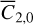 Mathematical equation: ${\bar C_{2,0}}$