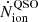 Mathematical equation: $ \dot{N}_{\mathrm{ion}}^{\mathrm{QSO}} $
