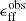Mathematical equation: $ \epsilon_{\mathrm{ff}}^{\mathrm{obs}} $