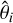 Mathematical equation: $\hat{\theta}_i$