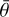Mathematical equation: $\bar{\theta}$