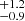 $ ^{+1.2}_{-0.9} $