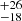 $ ^{+26}_{-18} $