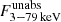 $ F^{\mathrm{unabs}}_{\mathrm{3-79\,keV}} $