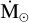 Mathematical equation: $\[\dot{\mathrm{M}}_{\odot}\]$