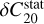 Mathematical equation: $\delta C_{20}^{stat}$