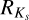 Mathematical equation: ${R_{{K_s}}}$