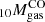 $ _{10}M_{\mathrm{gas}}^{\mathrm{CO}} $