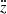 Mathematical equation: $ \ddot{z} $