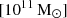$ [10^{11}\,{\mathrm{M}_{\odot}}] $
