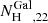 $ {N_{\mathrm{H}}^{\mathrm{Gal}}}_{,22} $