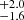 $ ^{+2.0}_{-1.6} $