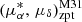 Mathematical equation: $ (\mu_{\alpha}^{*},\,\mu_{\delta})_{\mathrm{zpt}}^{\mathrm{M31}} $